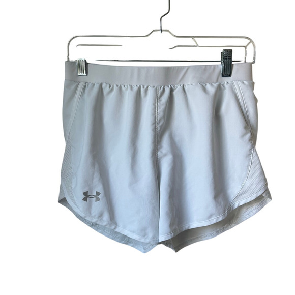 Under Armour White Running Shorts - Small - Picture 1 of 5